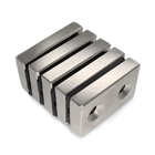 50 X 30 X 10mm Neodymium Rectangular Magnet Dengan Lubang Countersunk