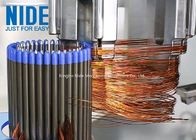 NIDE secara otomatis stator coil winding machine kebisingan rendah dua stasiun kerja
