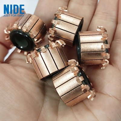 12P Tembaga Motor Listrik Komutator Tipe Kait DC