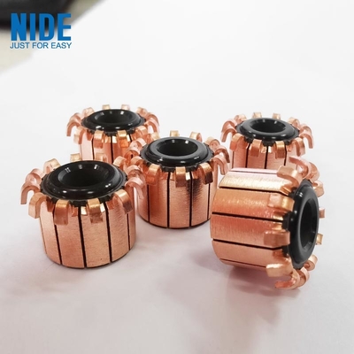 Suku Cadang Motor Listrik yang Disesuaikan Bagian Komutator Motor Universal 12P