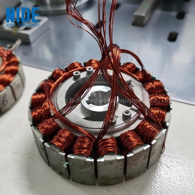 2 Stasiun Wheel Hub Motor Stator Mesin Penggulung Otomatis Self Balance Scooter
