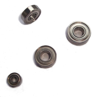 Miniatur Bantalan Bola Alur Dalam Stainless Steel 6x12x4