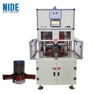 Mesin Berliku Listrik Tahan Lama Kompresor Motor Generator Stator Wire Coil Winder