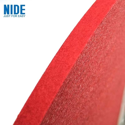 Kelas F Kertas Baja Merah Slot Wedge Insulation Paper Untuk Motor Armature Winding
