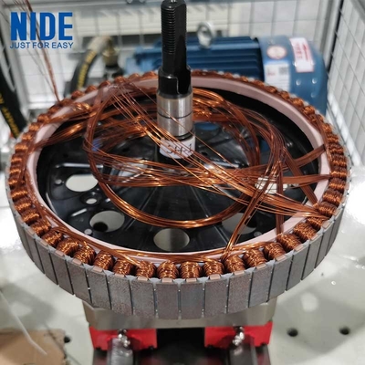 Sepeda listrik roda hub motor stator dan rotor jalur perakitan otomatis