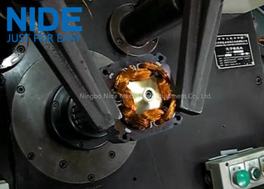 Efisiensi tinggi Air Conditioner Motor Stator Winding Inserting Machine