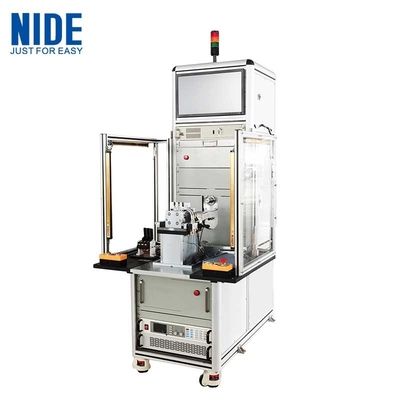 Mesin pengujian motor hub roda BLDC otomatis