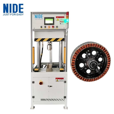 Mesin penekan poros stator roda otomatis