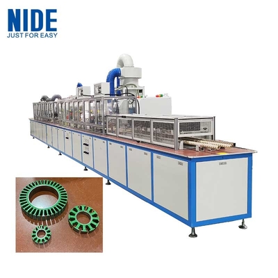 Sistem Mesin Pelapis Bubuk Armature Elektrostatik Sepeda Motor Tiga Fase
