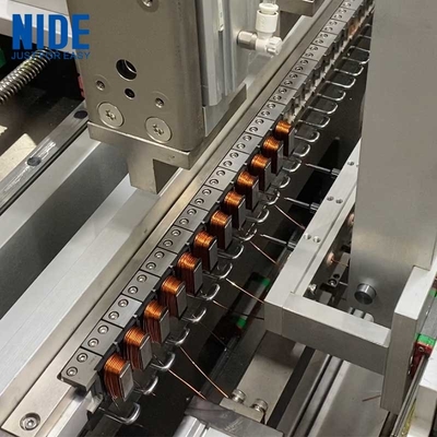 Mesin Penggulung Koil Stator Linear Tiga Pin Otomatis
