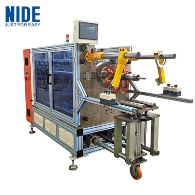 Mesin Penyisipan Berliku Stator Horizontal Dengan Mode Pengumpanan Wedge