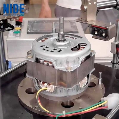 Stator motor induksi mesin cuci otomatis dan jalur perakitan rotor