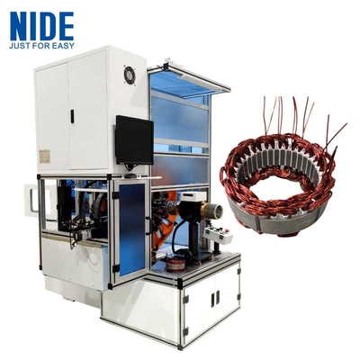 Mesin belitan stator motor generator listrik untuk belitan kumparan stator generator