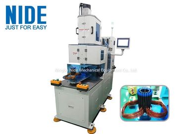 Vertikal Alternator Stator Winding Machine / Motor Stator Coil Winding Machine
