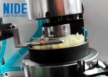 Mekanik BLDC Motor Stator Coil Needle Winding Machine Dengan Stasiun Kerja Tunggal
