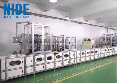 Mesin Berliku Stator Motor Listrik Tiga Fasa Dengan Kontrol Remotor