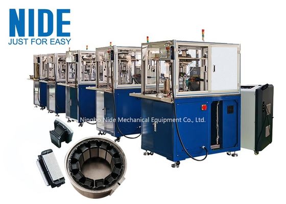 Brushless Dc Motor Tersegmentasi Stator Core Hot Melt Machine