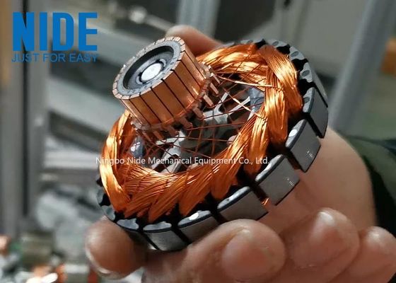 Ac380v Semi Automatic Armature Winding Machine Untuk Vacuum Cleaner Motor