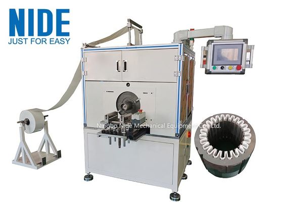Semi Auto Industrial Pump Motor Slot Mesin Memasukkan Kertas Untuk Pembuatan Stator