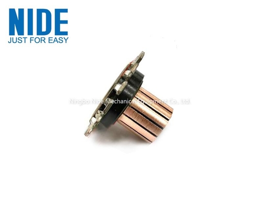 Hollow Cup Copper Commutator Motor Dc Listrik Tersegmentasi
