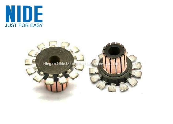 Hollow Cup Copper Commutator Motor Dc Listrik Tersegmentasi