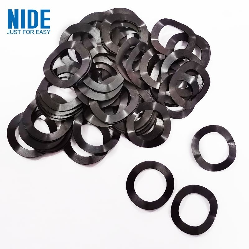Mesin Cuci Pegas Gelombang Stainless Steel Motor Disesuaikan 14.5mm X 21.3mm X 0.25mm