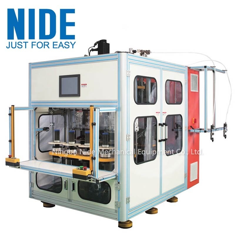 22-80mm Armature Winding Machine Otomatis penuh Otomatisasi Tipe Kinerja Produksi