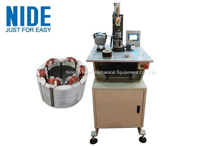 Mekanik BLDC Motor Stator Coil Needle Winding Machine Dengan Stasiun Kerja Tunggal